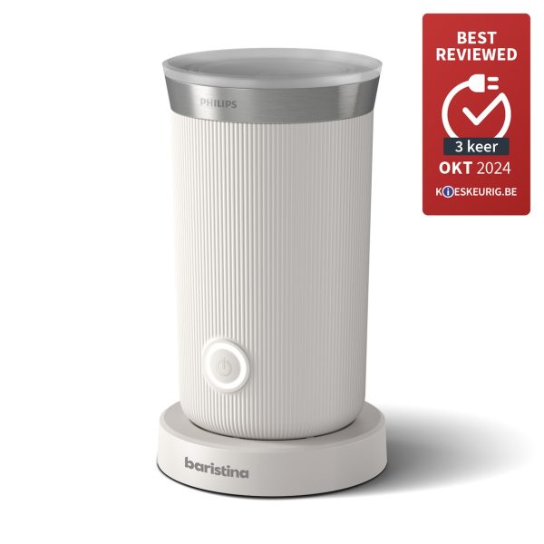 Philips Baristina BAR311/00 Melkopschuimer Wit Prijs € 81.95