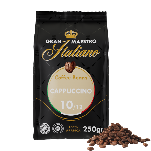Gran Maestro Italiano - koffiebonen - Cappuccino (250 gram) Voordeelprijs € 6.39