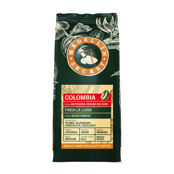 Medellín Secret - koffiebonen - Colombia Finca La Luisa Voordeelprijs € 26.79