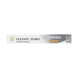 Celeste d&apos;Oro Finest Espresso - 10 koffiecups Voordeelprijs € 3.39