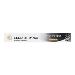 Celeste d&apos;Oro Finest Ristretto - 10 koffiecups Voordeelprijs € 3.49