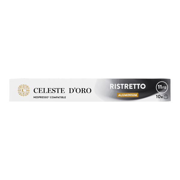 Celeste d&apos;Oro Finest Ristretto - 10 koffiecups Voordeelprijs € 3.49