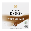 Celeste d&apos;Oro Finest Café au Lait - 16 cups Voordeelprijs € 5.89