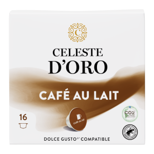 Celeste d&apos;Oro Finest Café au Lait - 16 cups Voordeelprijs € 5.89