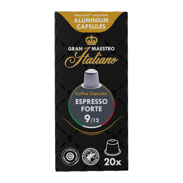Gran Maestro Italiano Espresso Forte - 20 koffiecups Voordeelprijs € 5.99