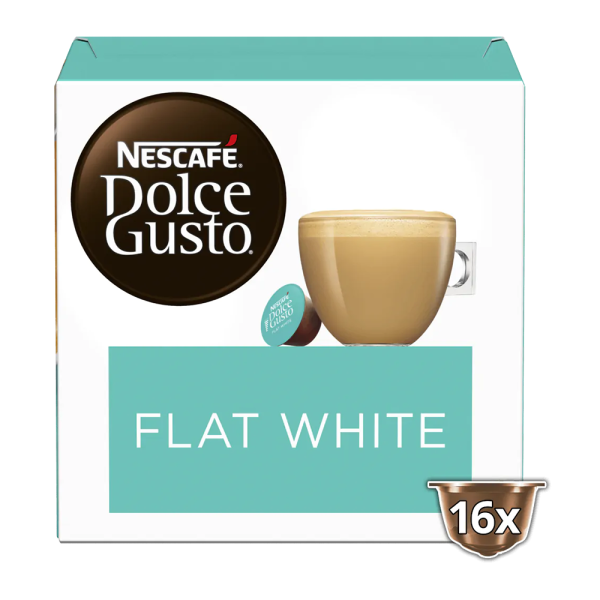 Dolce Gusto Flat White - 16 cups Voordeelprijs € 6.79
