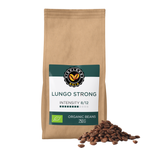 Highlands Gold Lungo Strong - Bio koffiebonen 250 GR Voordeelprijs € 4.49