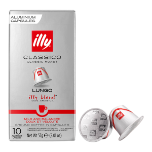 illy Classico Lungo - 10 koffiecups Voordeelprijs € 4.59