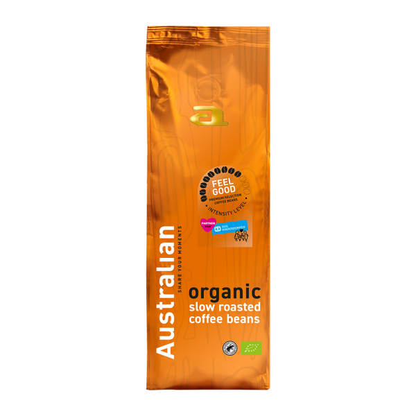 Australian Organic Feel Good - Bio koffiebonen 750 GR Voordeelprijs € 19.59