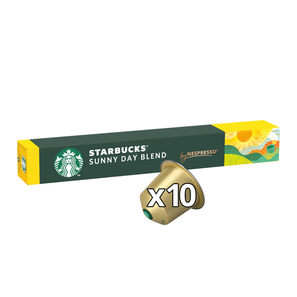 Starbucks Sunny Day Blend - 10 koffiecups Voordeelprijs € 4.99