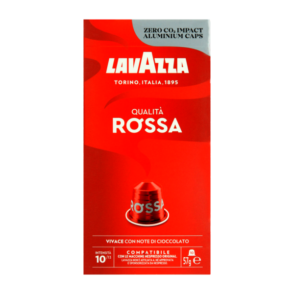 Lavazza Qualita Rossa - 10 koffiecups Voordeelprijs € 4.39