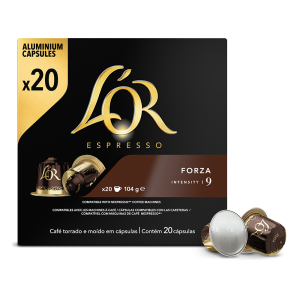 L&apos;OR Espresso Forza - 20 koffiecups Voordeelprijs € 7.79