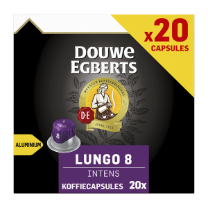 Douwe Egberts Lungo Intens - 20 koffiecups Voordeelprijs € 5.79