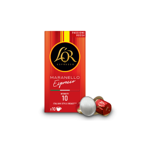 L&apos;OR Maranello Espresso - 10 koffiecups Voordeelprijs € 4.19
