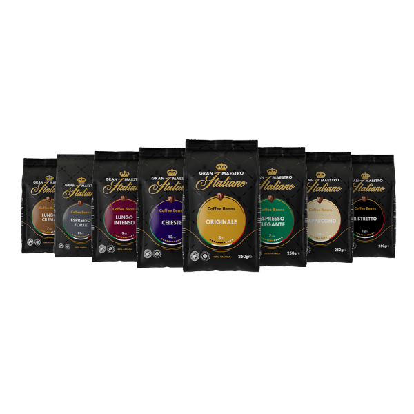 Proefpakket - Italiaanse favorieten - 2 KG koffiebonen Voordeelprijs € 46.00