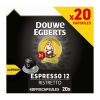 Douwe Egberts Espresso Ristretto - 20 koffiecups Voordeelprijs € 5.79