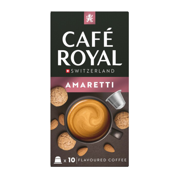 Café Royal Amaretti - 10 koffiecups Voordeelprijs € 3.99