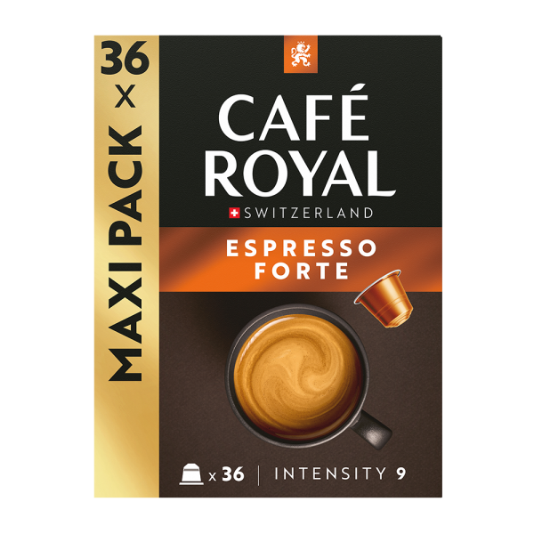 Café Royal Espresso Forte - 36 koffiecups Voordeelprijs € 9.39
