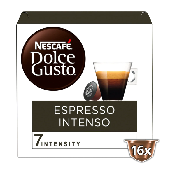 Dolce Gusto Espresso Intenso - 16 cups Voordeelprijs € 5.49