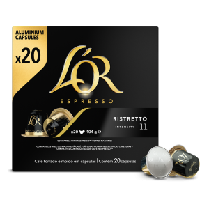 L&apos;OR Espresso Espresso Ristretto - 20 koffiecups Voordeelprijs € 6.69