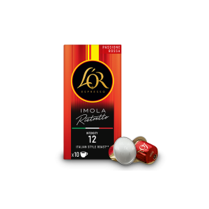 L&apos;OR Imola Ristretto - 10 koffiecups Voordeelprijs € 3.89