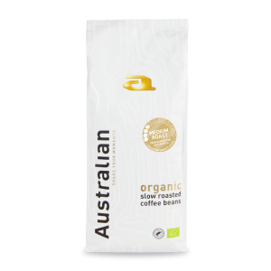 Australian Organic Medium Roast - Bio koffiebonen 1 KG Voordeelprijs € 19.49