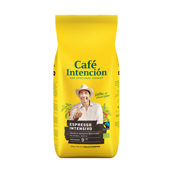 Café Intención Espresso Intensivo - Bio koffiebonen, 1 KG Voordeelprijs € 21.49