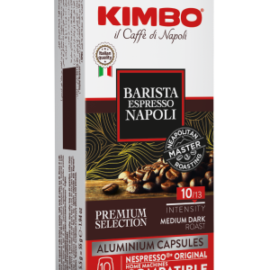 Kimbo Barista Espresso Napoli - 10 koffiecups Voordeelprijs € 3.39
