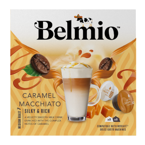 Belmio Caramel Macchiato - 16 cups Voordeelprijs € 4.99