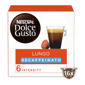 Dolce Gusto Lungo Decaffeinato - 16 cups Voordeelprijs € 6.79