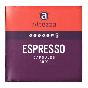 Altezza Voordeelpak - 50 koffiecups Voordeelprijs € 7.27