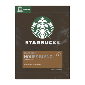 Starbucks House Blend Lungo - 18 koffiecups Voordeelprijs € 7.79