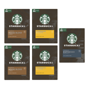 Proefpakket - Starbucks - 90 koffiecups Voordeelprijs € 37.00