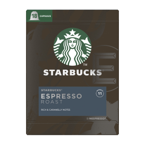 Starbucks Espresso Dark Roast - 18 koffiecups Voordeelprijs € 7.29