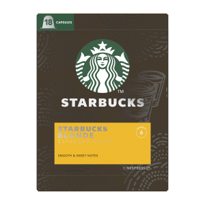 Starbucks Blonde Roast - 18 koffiecups Voordeelprijs € 7.29