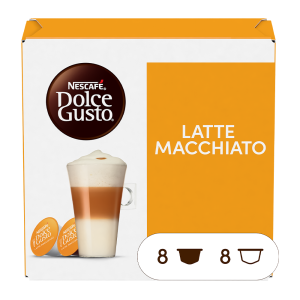 Dolce Gusto Latte Macchiato Caramel - 16 cups Voordeelprijs € 6.79