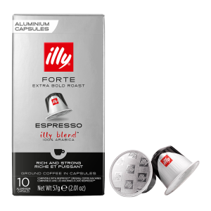 illy Forte - 10 koffiecups Voordeelprijs € 4.29