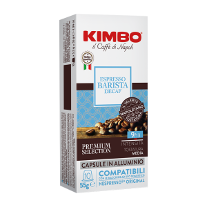 Kimbo Espresso Barista Decaf - 10 koffiecups Voordeelprijs € 3.49