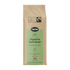 Tiktak Organica Dark Roast - Bio koffiebonen 1 KG Voordeelprijs € 27.09