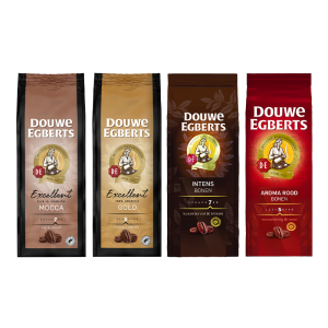 Proefpakket Douwe Egberts Karaktervol - 2 KG koffiebonen Voordeelprijs € 38.00