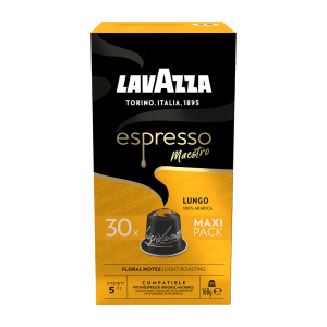 Lavazza Espresso Maestro Lungo - 30 koffiecups Voordeelprijs € 12.79