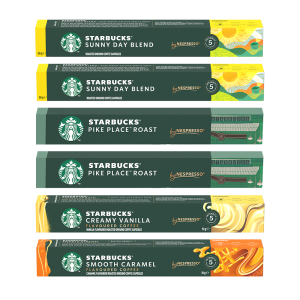 Starbucks by Nespresso proefpakket - 60 koffiecups Voordeelprijs € 31.00